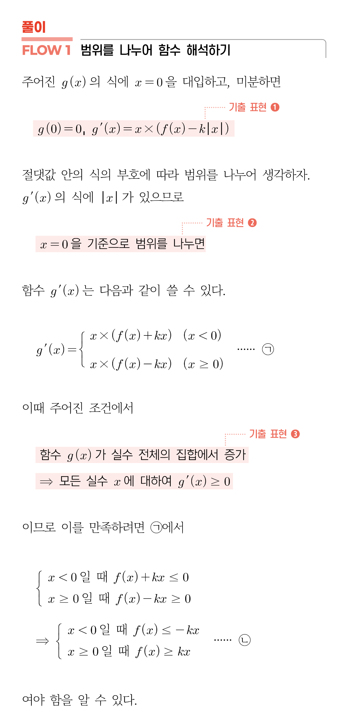 대표 문항 해설 흐름 1